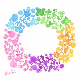カラフルリース 5726e265d1576832989e812123534973